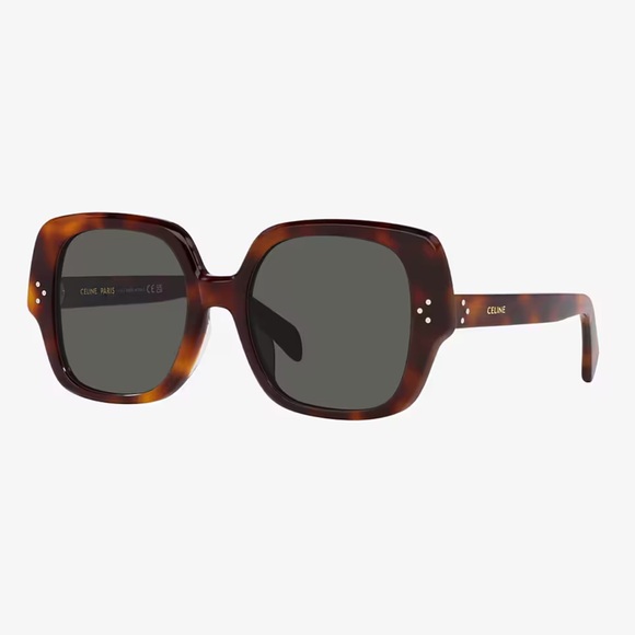 CELINE Havana/Smoke
Square Acetate Sunglasses CL40241F - Picture 2 of 4